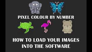 The Pixel Color By Number Generator - How To Load Your Images screenshot 3