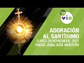 Adoración al Santísimo 🙏 Lunes 29 Noviembre de 2021, Padre Juan José Montoya - Tele VID