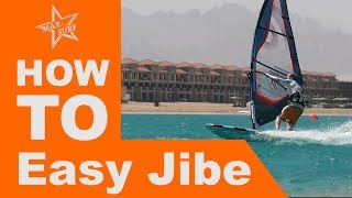 Windsurfing Tutorial How to Easy Jibe or Carve Jibe / Gybe technique tips Windsurfing Tutorial How to Easy Jibe or Carve Jibe / Gybe technique tips