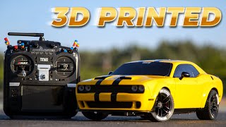 Как сделать радиоуправляемую машинку Dodge Challenger - 3D-печать радиоуправляемой машинки