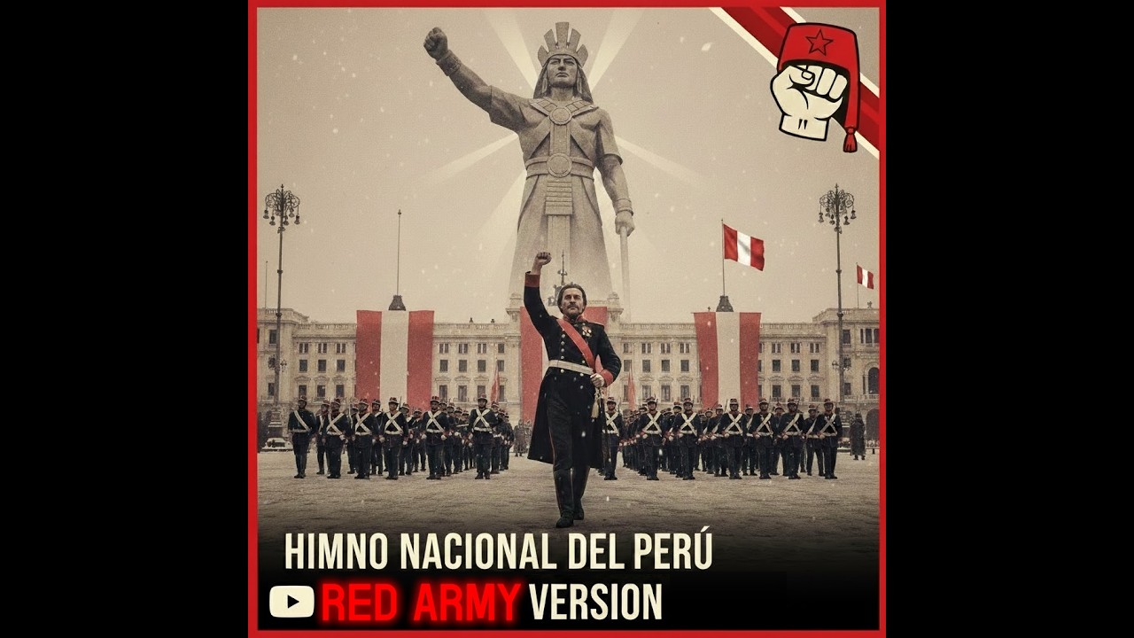 HIMNO NACIONAL DEL PERÚ - Versión ARMADA ROJA (ÉPICO) 🇵🇪🇷🇺