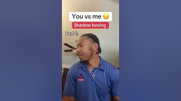 You vs me shadow boxing part 1 #subscribe #shorts