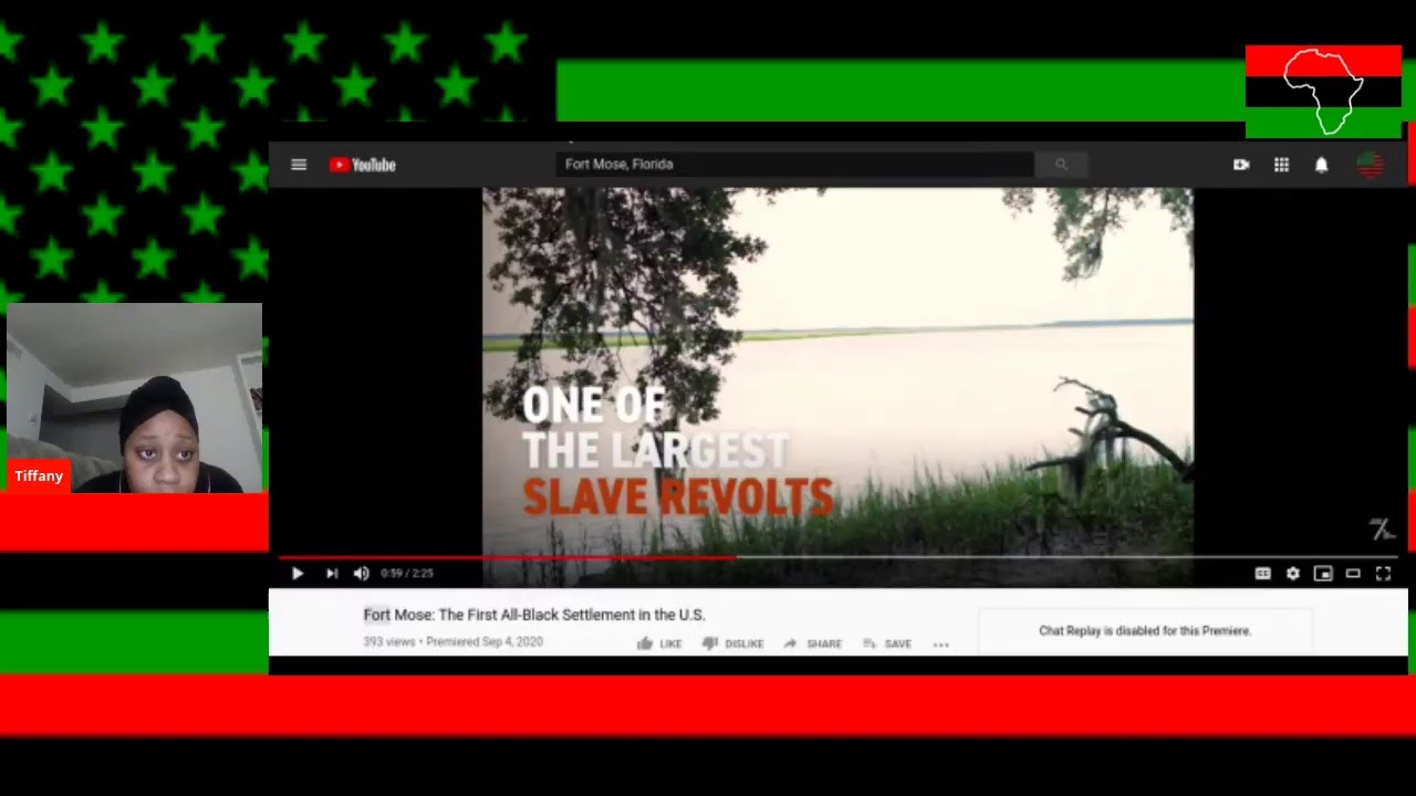 Fort Mose, Florida (An African American Town in 1738)