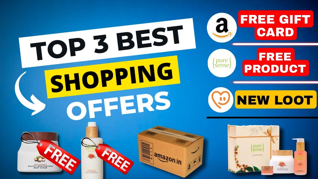 Amazon free gift card | Phable app loot | Free sample products today ||