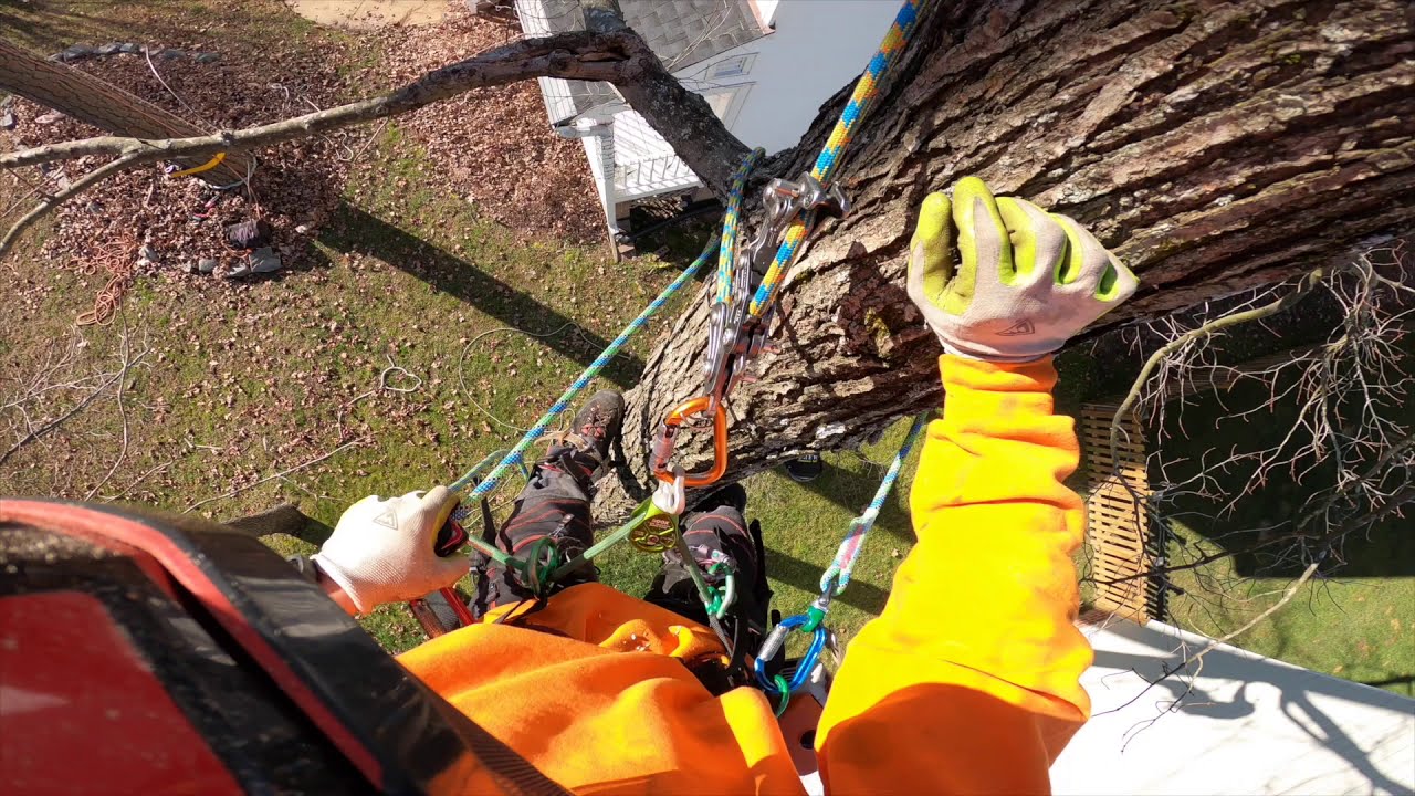 Span Rigging Pt.1 GRCS span rigging over house (Raw) - YouTube