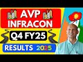 AVP Infracon Ltd 🔴 H2 Results🔴 Q4 Result 2025 🧐🚀✔️