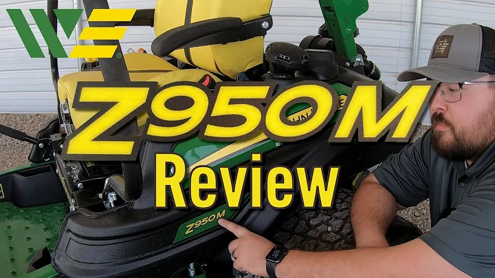 2022 John Deere Z950M Zero Turn Mower Review & Walkaround