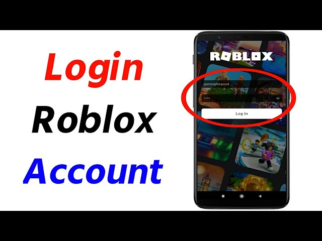 How to Login to Roblox Account 