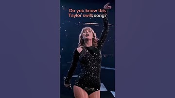 Can you really guess this taylor swift song? #taylorswift #erastour #shorts
