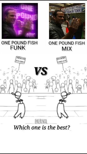 One Pound Fish Mix VS One Pound Fish Funk #onepoundfish #phonk #funk #remix #mix #shorts #viral
