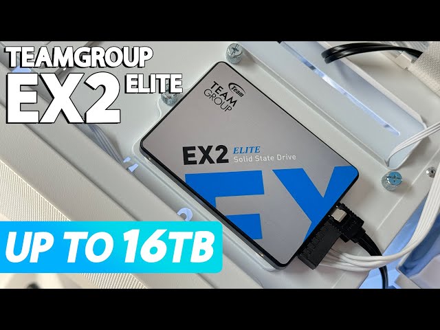 Disque Dur Interne SSD TeamGroup EX2 2To 2.5 SATA III - SpaceNet