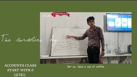 Classification Of Accounts Full Video Tomorrow 🙂🙂