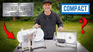 VEVOR Meat Slicer Review - Commercial vs Compact by Grill Sergeant 13,130 views 4 months ago 8 minutes, 35 seconds