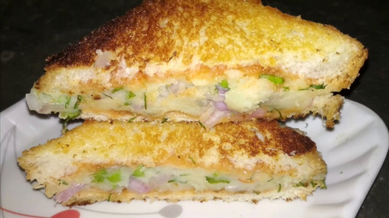 Spicy Potato Sandwich recipe / Breakfast recipe / quick and easy recipe