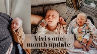 Vivian's One Month Update | Breastfeeding, Tongue-tie, Bed Sharing, Chiropractor, Sleep