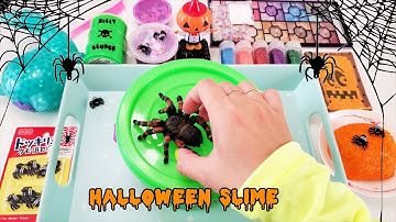 MIXING RANDOM THINGS INTO FLUFFY SLIME MOST SATISFYING SLIME VIDEO