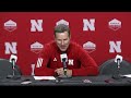 Nebraska Men's Basketball Media Availability | Penn State Matchup Preview