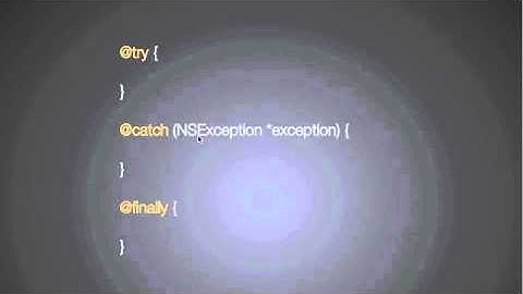 appBuilderTV.com Objective-c Handling Exceptions