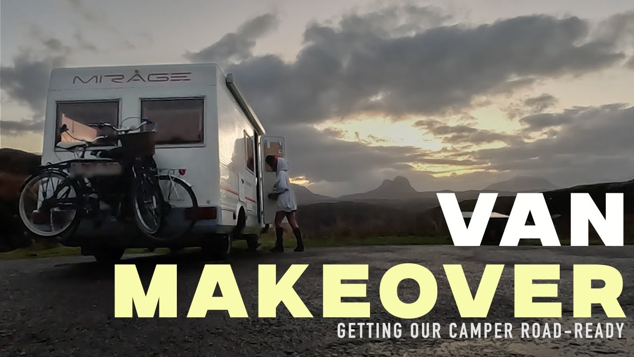 Mercedes 1994 Camper Van Makeover: Getting Our Van Ready for a Year on the Road