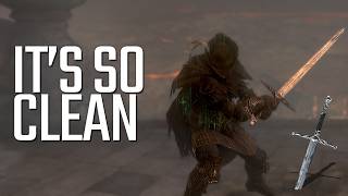 A greatsword... WITH STRAIGHT SWORD MOVES?? (Dark Souls 2 invasions)