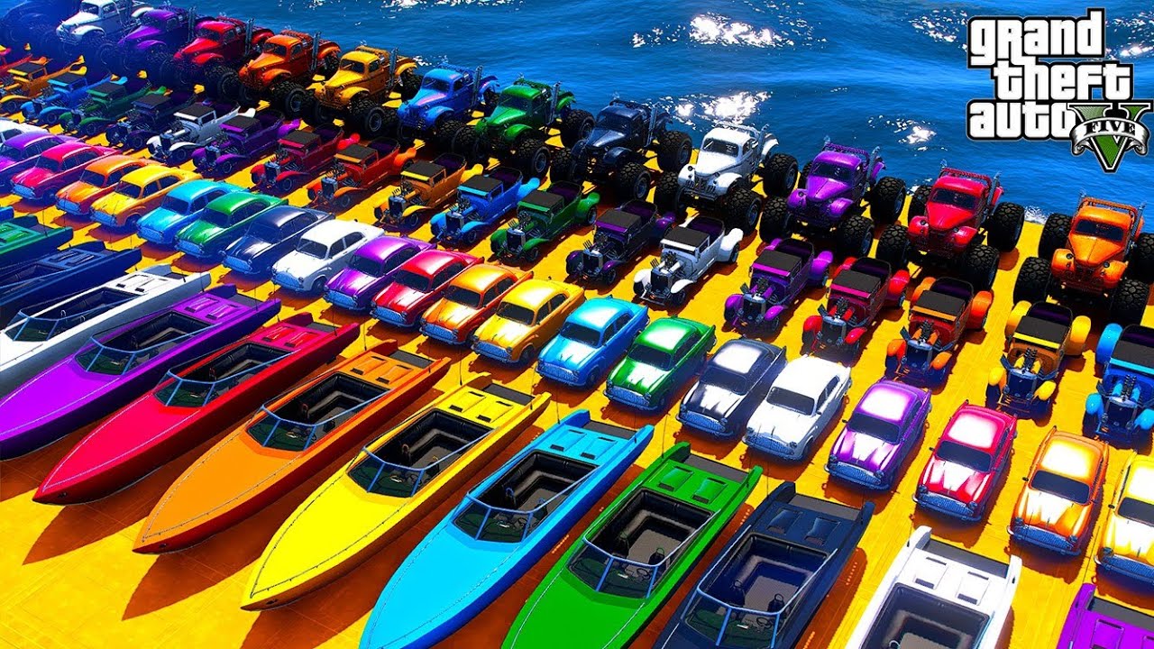 Crazy Ramp Challenge – GTA 5 Gameplay