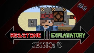 Redstone Explanatory Sessions w/ NF | Logic Gates: Part 4 - AND Gates!