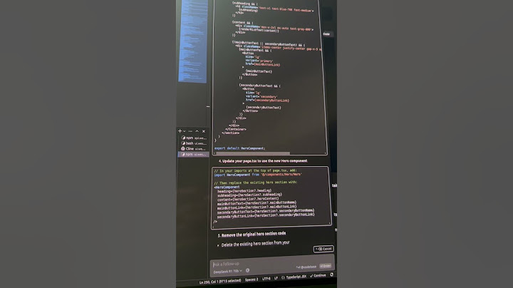 💻 AI meets Coding | DeepSeek R1 70B in Action - 15sec Quick Clip!