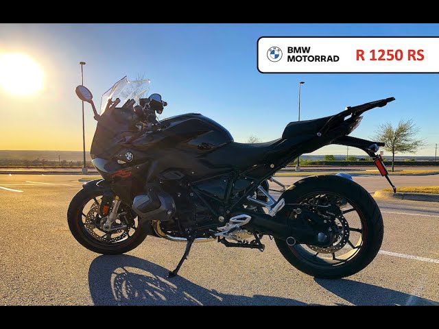BMW R 1250 RS New Puig Racing Screen and Harley Discussion - YouTube