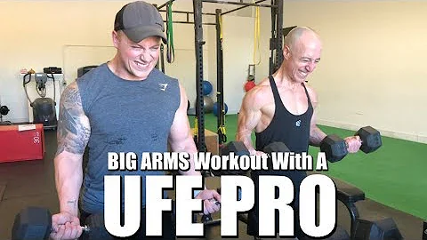 BIG ARMS Workout with UFE Pro Adam Wilks!