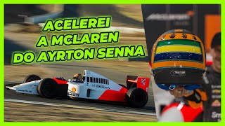 Thumbnail for Acelerei a McLaren MP4/6-10 do Ayrton Senna! Um sonho realizado!