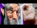 How to Make a REALISTIC Dark Wizard Mixed Media Bust - Polymer Clay Sculpture | Ace of Clay