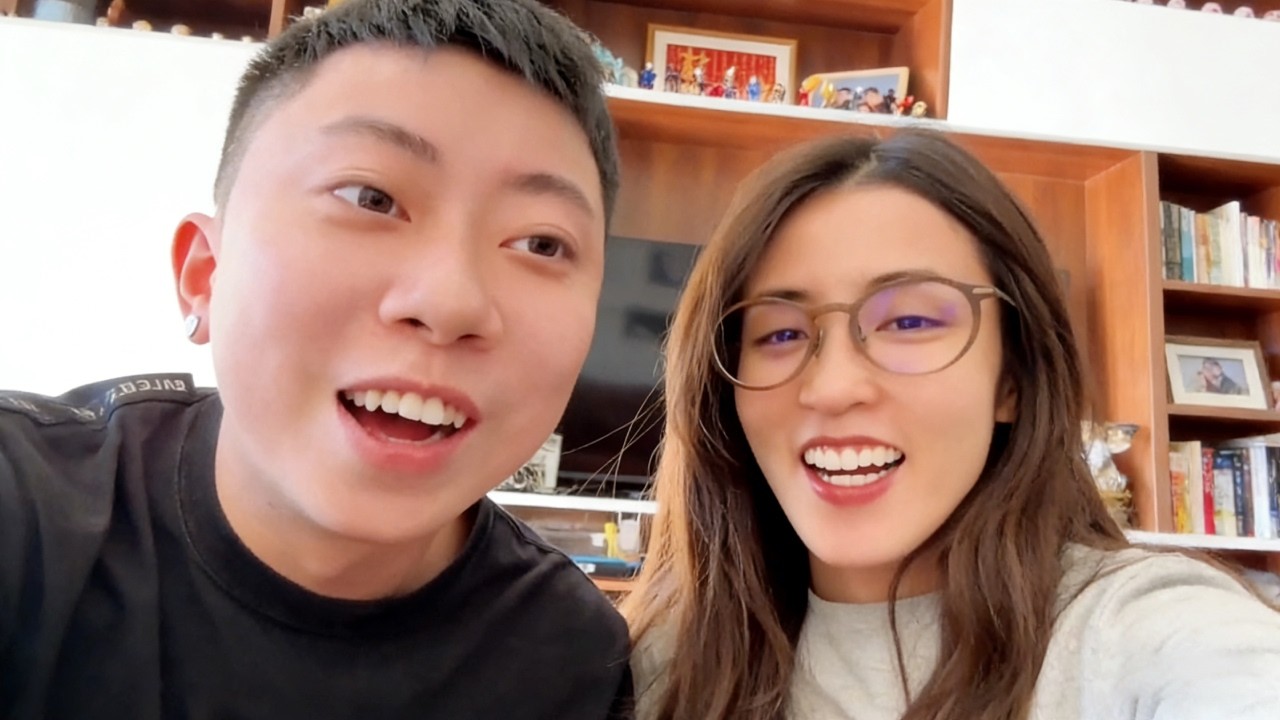 到了台湾竟然失去了姓氏？说话舌头都捋不直，真是没招了！【真的小方】#台湾腔 #台湾女生 #两岸情侣