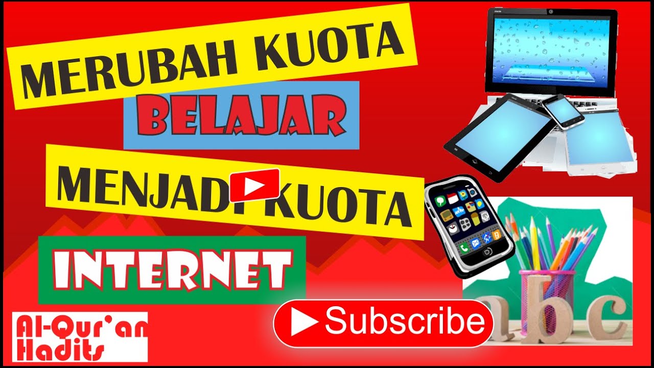 CARA MERUBAH KUOTA BELAJAR MENJADI KUOTA UTAMA 💯 BERHASIL YouTube