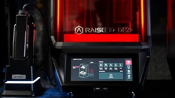 Raise3D DF2+ Full Process: DLP 3D Printing, Washing, & Curing