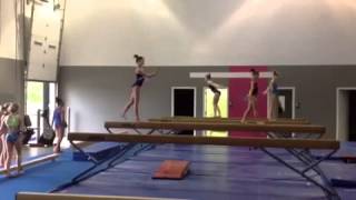 Brooke Wrage, Leap series, beam