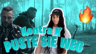 GERMAN RAP REACTION by AMERICAN Ghost Writer    Kontra K X Putse Sie Weg