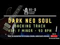 Dark neo soul backing track in f minor