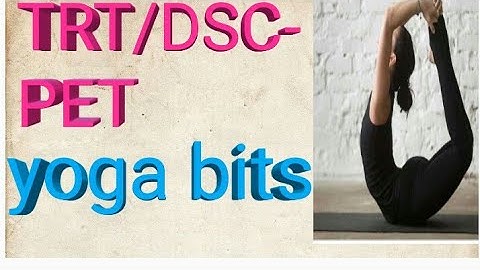 Yoga bits in telugu #important for TRT/DSC-PET
