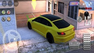 Volkswagen Arteon (Sarı) Park Etme Oyunu // Real Car Parking 2 : Driving School 2018 Gameplay #4 FHD screenshot 4