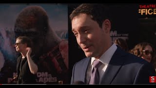 Kingdom of the Planet of the Apes: Wes Ball red carpet interview | ScreenSlam