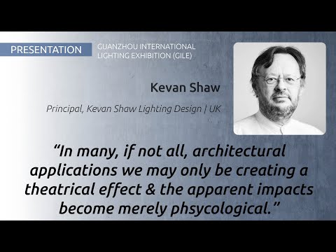 Bitesize Clip: Kevan Shaw | Lighting for Health & Wellbeing| Presented at GILE 2023