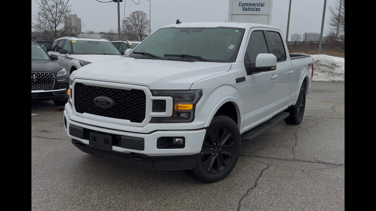 Stock: D5F255A 2020 Ford F-150 Lariat 4x4 SuperCrew Cab Styleside 6.5 ft. box