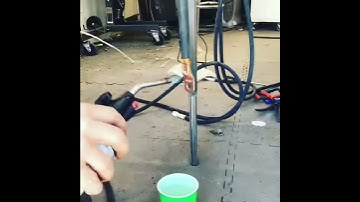 Damian Cavasos soldering battery cable lugs