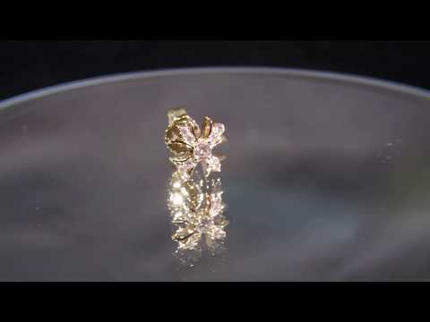 CHROME HEARTS クロムハーツ 22K CHプラス スタッドピアス