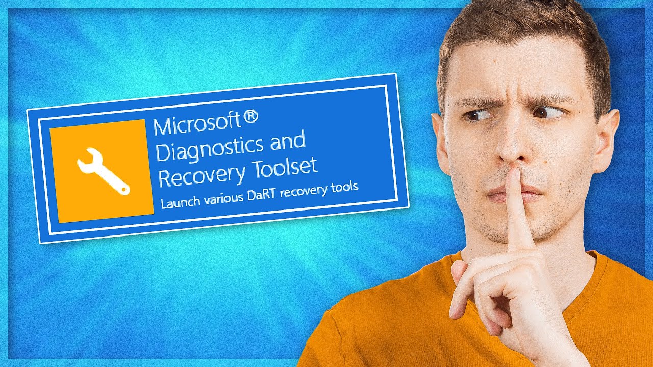 Microsoft's Secret Toolkit Windows Recovery - YouTube