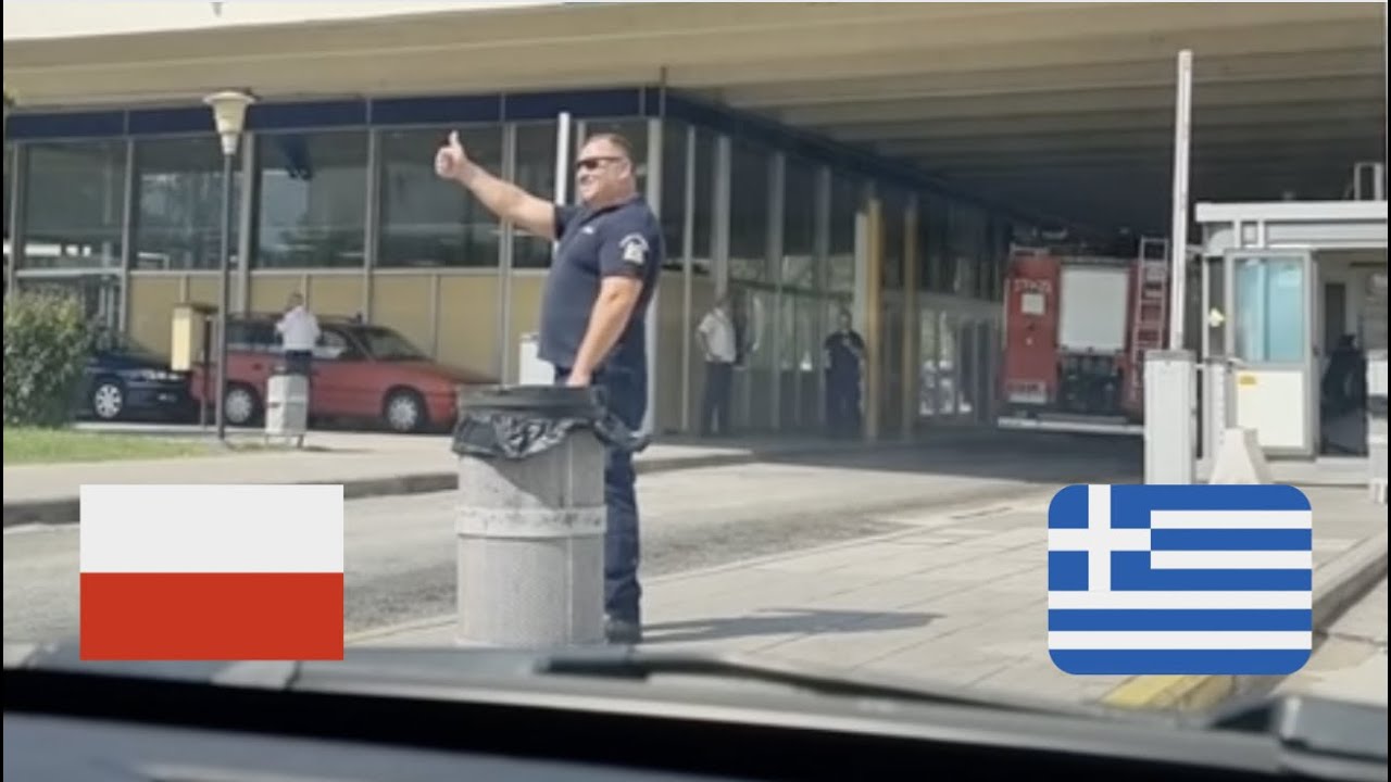 Greek officers showing gratitude to the POLISH firefighters | Polscy strażacy