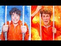 COLD VS HOT PRISON CHALLENGE!!