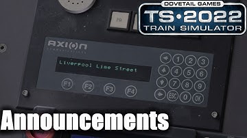 ATS / Imbue Class 185 Announcements - TS2022 Scenario Tutorial