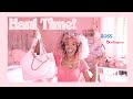 Pink girly collective haul  juicy couture hellokitty ross  burlington