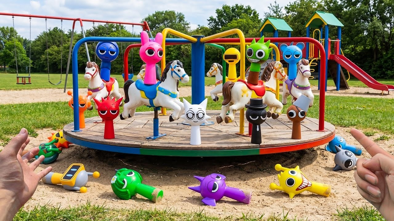 The carousel continues to spin… Sprunki is out there somewhere.